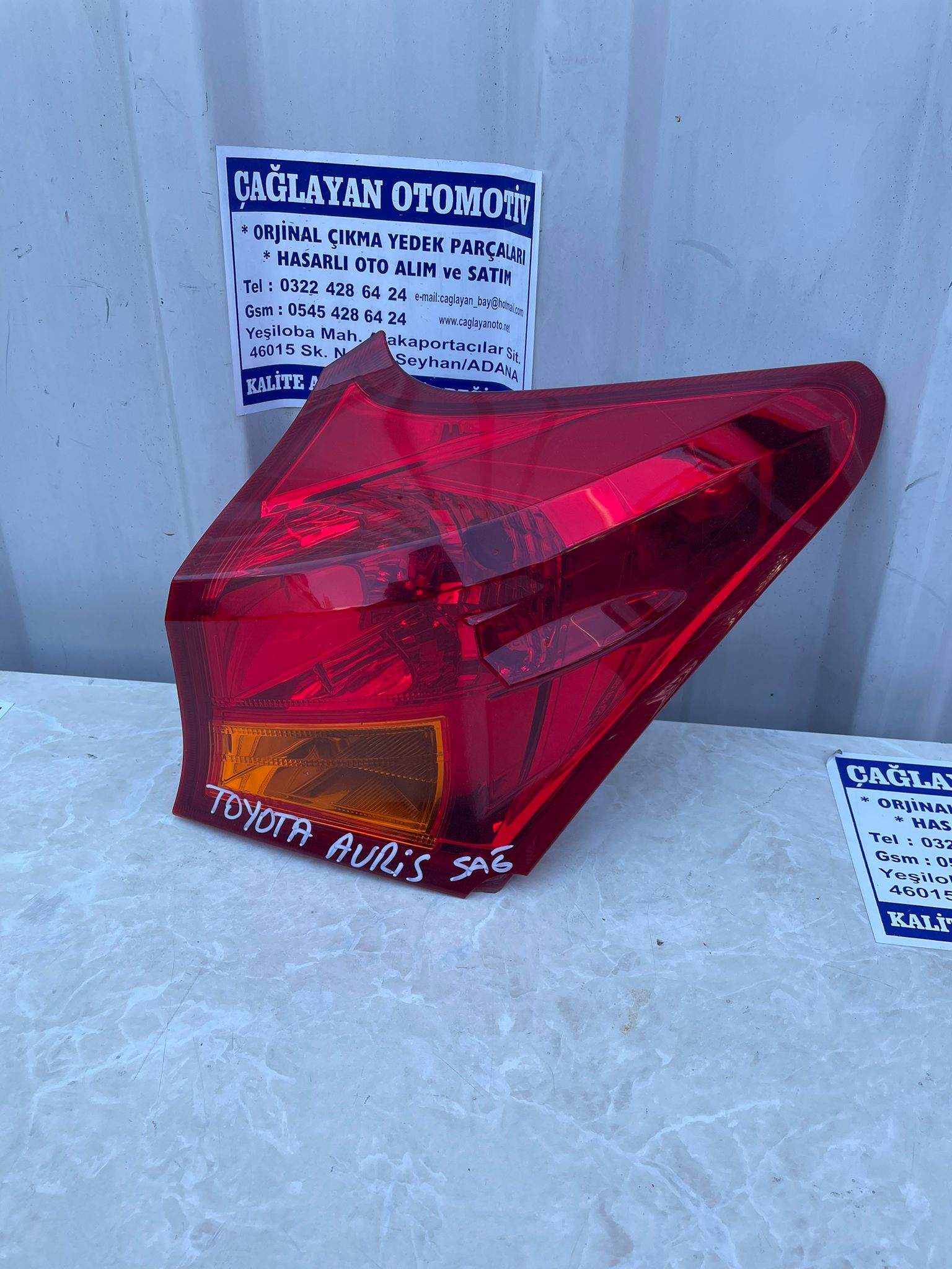 Toyota Auris Sağ Stop